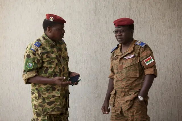 Burkina Faso's Army Chief of Staff Pingrenoma Zagré