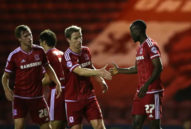 Middlesbrough celebrate