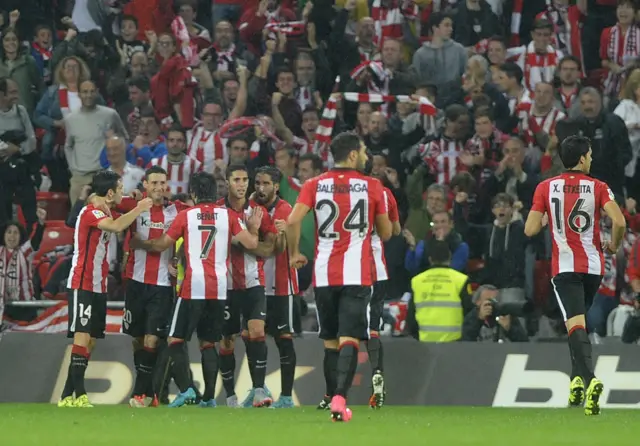 Bilbao celebrate