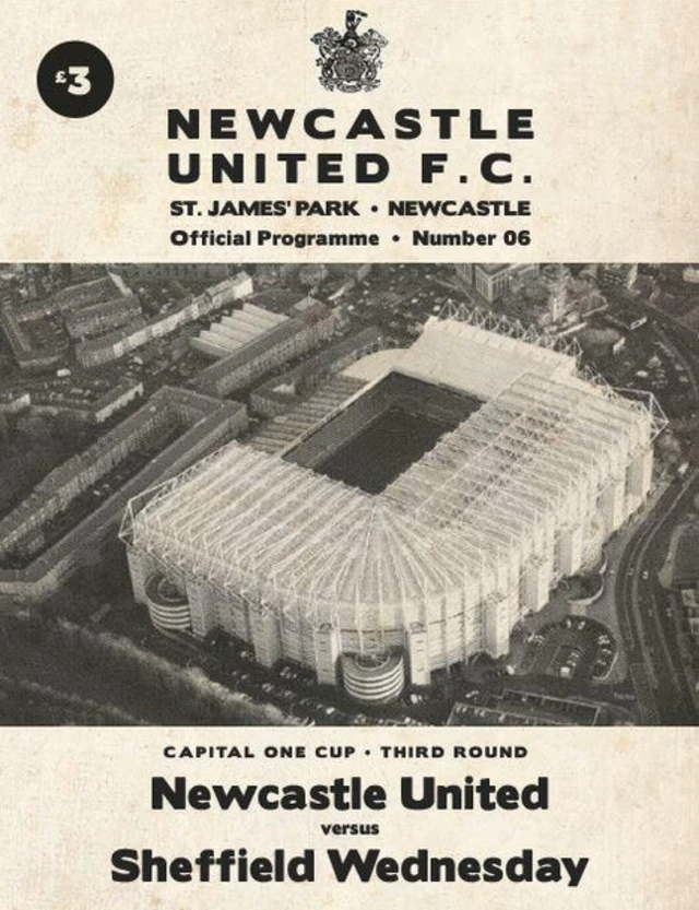 Newcastle United programme