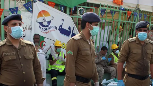 Saudi police at Hajj stampede