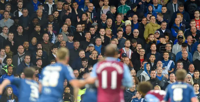 Crowd at Villa Park