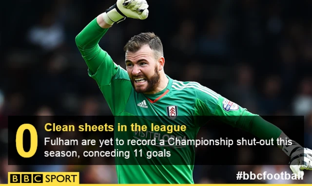 Fulham goalkeeper Andy Lonergan