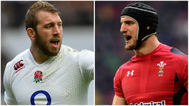 Chris Robshaw (left) and Sam Warburton