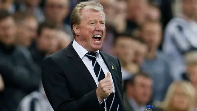 Newcastle manager Steve McClaren