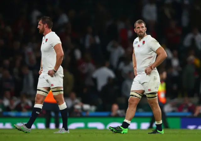 Captain Chris Robshaw