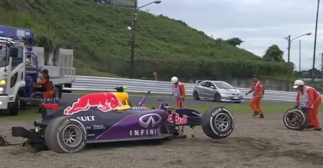 Kvyat's crash