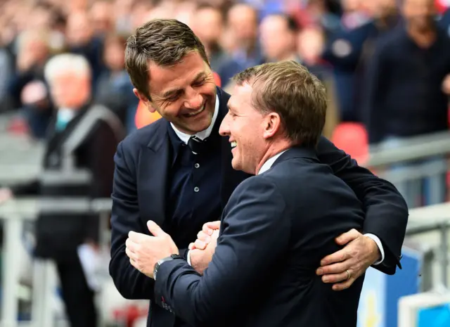 Tim Sherwood and Brendan Rodgers