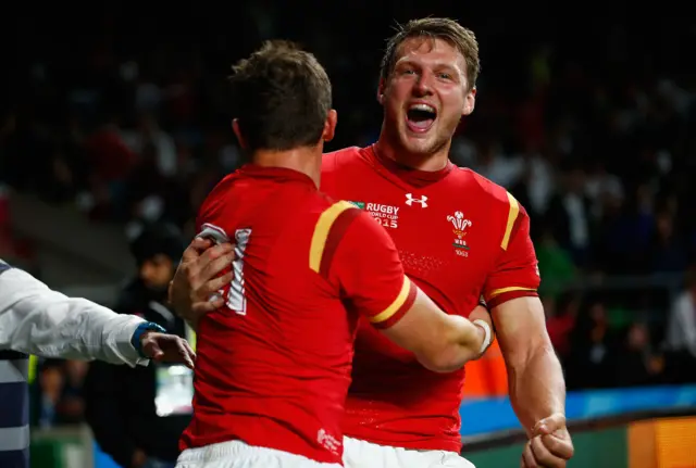 Dan Biggar and Lloyd Williams