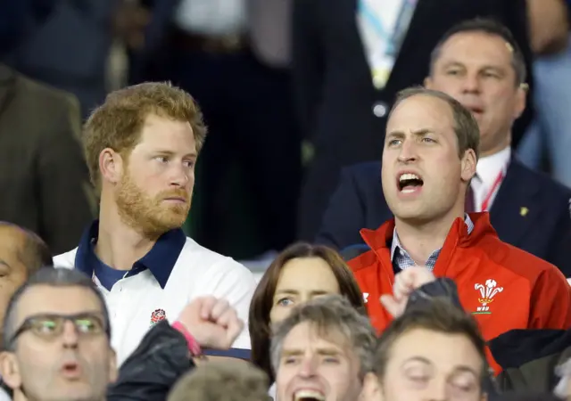 Prince Harry and Prince William