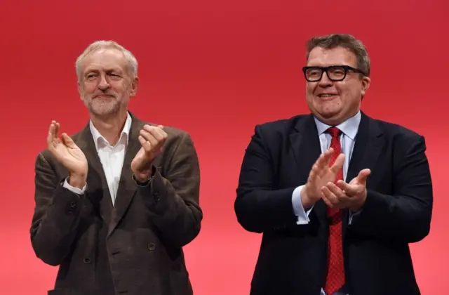 Jeremy Corbyn and Tom Watson