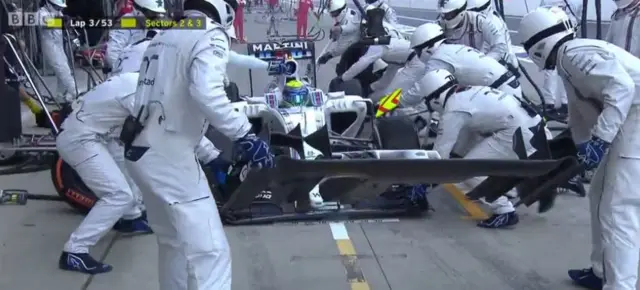 Massa in pits