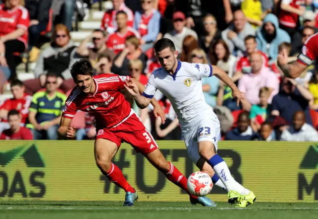 Middlesbrough v Leeds