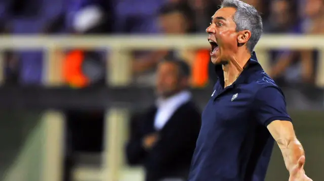 Fiorentina coach Paulo Sousa