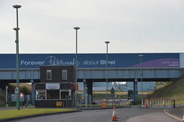 Redcar steel works