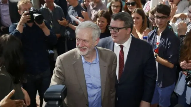 Jeremy Corbyn and Tom Watson