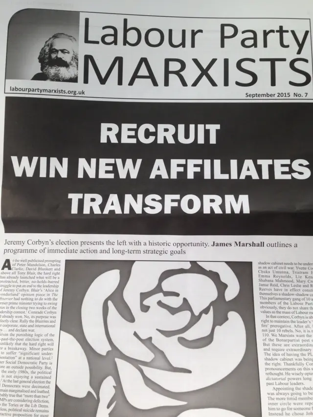 Labour Marxists paper