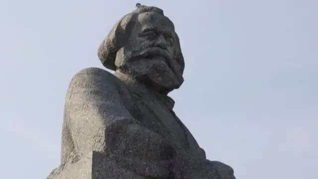 Karl Marx statue