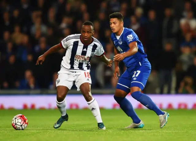 Saido Berahino and Tyias Browning