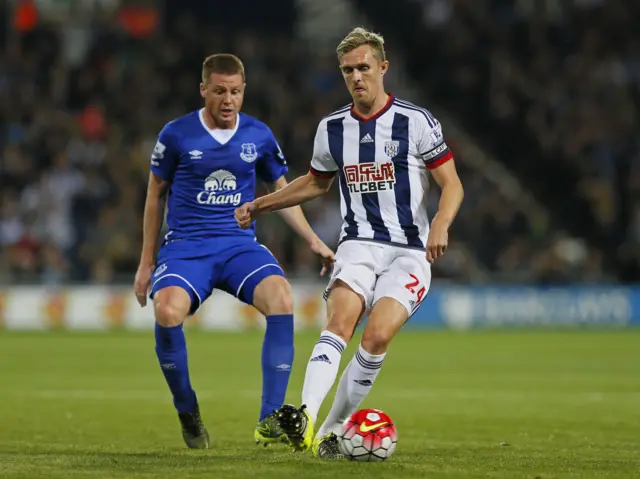 James McCarthy and Darren Fletcher