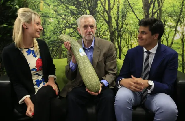 Jeremy Corbyn and friends