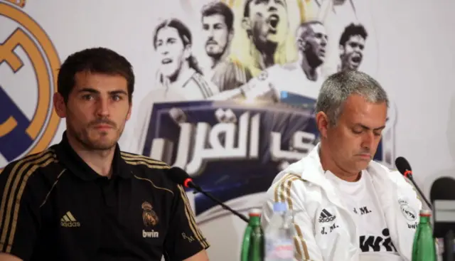 Iker Casillas Jose Mourinho