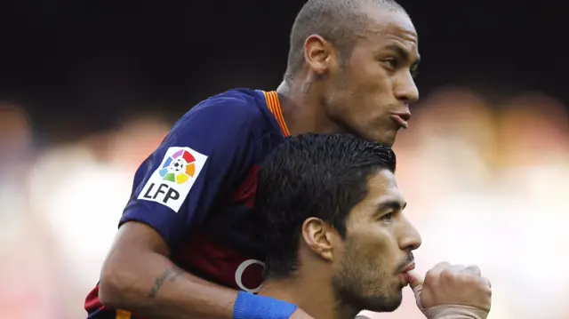 Luis Suarez Neymar