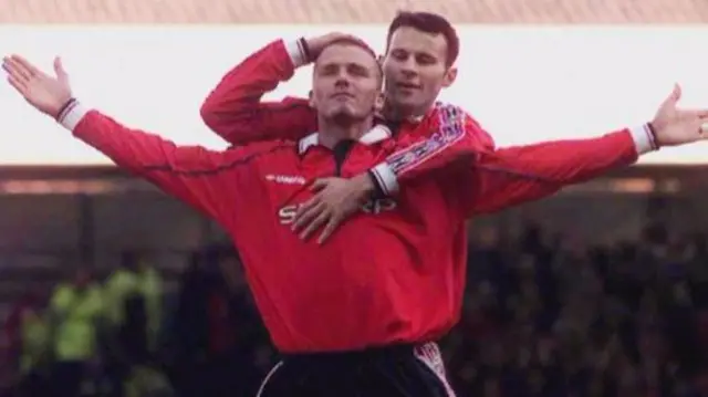 David Beckham and Ryan Giggs