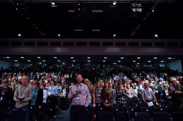 Conference delegates