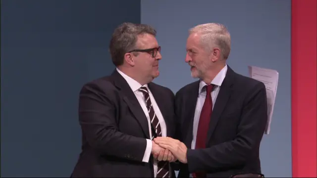 Tom Watson and Jeremy Corbyn