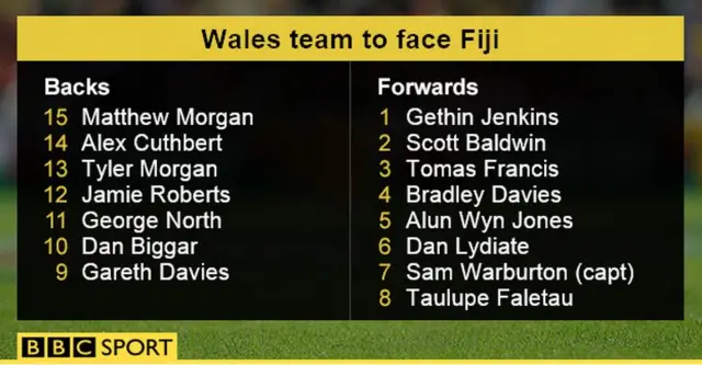 Wales team