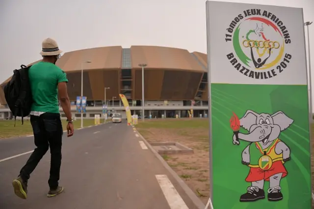 hows the new Kintele stadium in Brazzaville, on the eve of 11th All Africa Games opening ceremony that it will host