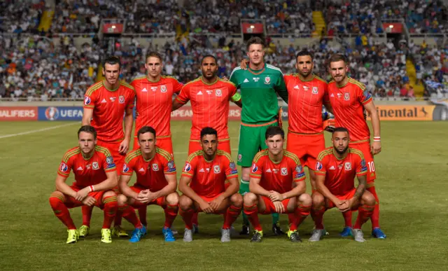 Wales team