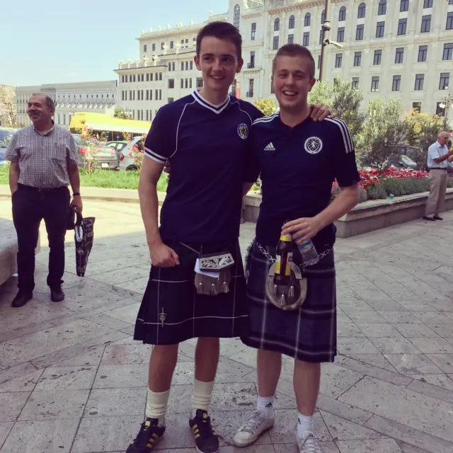 Scotland fans