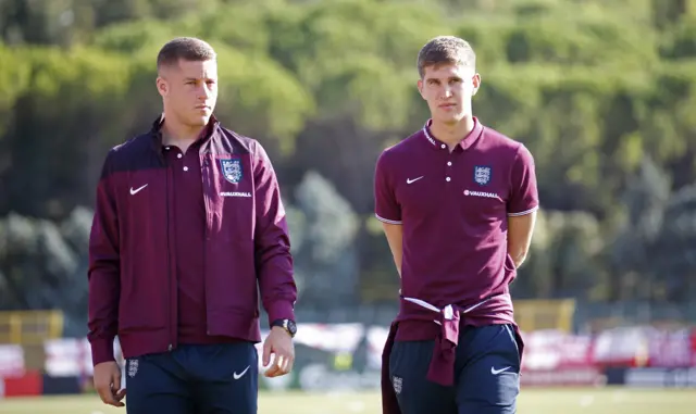 Ross Barkley and John Stones