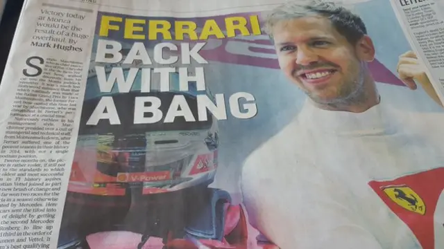 Sunday Times F1 report