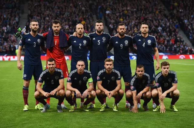 The Scotland team