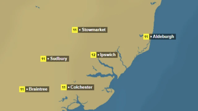 Overnight weather map