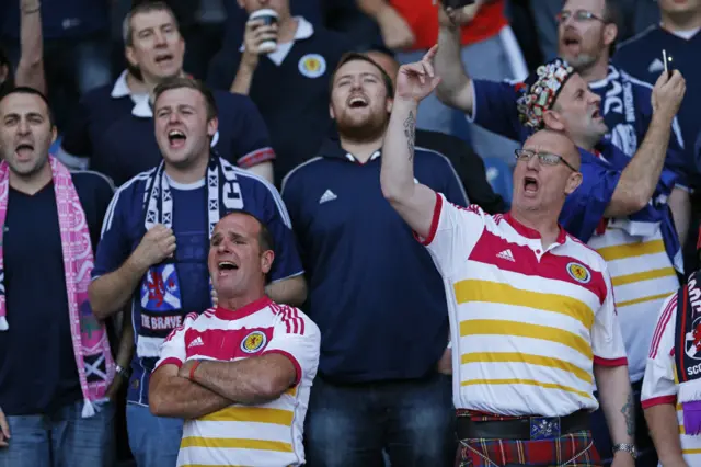 Scotland fans