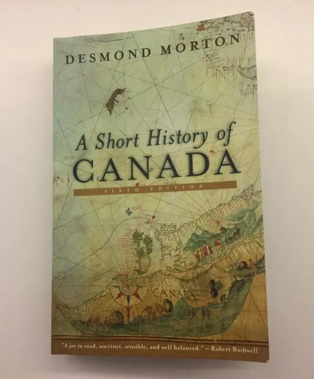 A short history of canada book