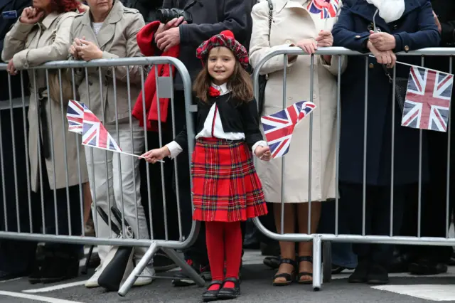 Emily Smith at Edinburgh's Waverley station