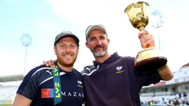 Andrew Gale and Jason Gillespie