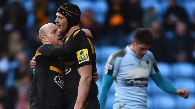 Wasps celebrate