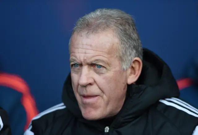 Swansea manager Alan Curtis