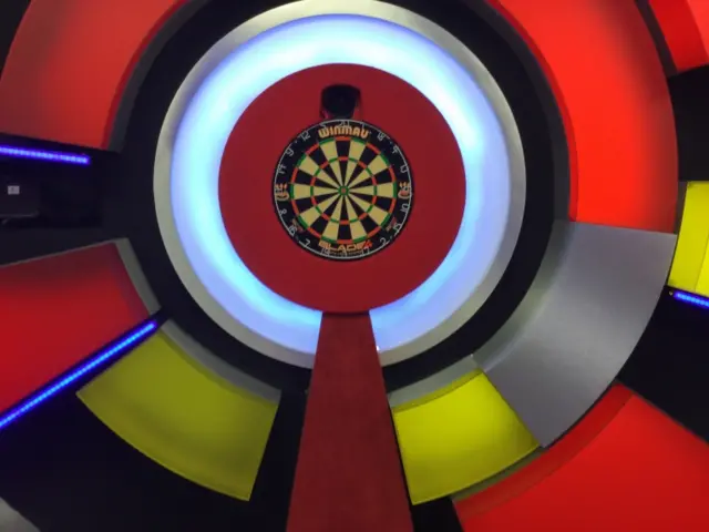 Dartboard at the Lakeside