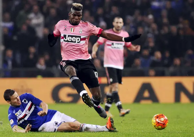 Paul Pogba for Juventus