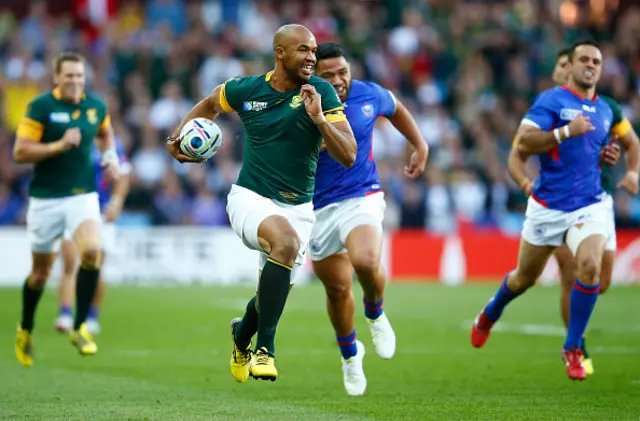 JP Pietersen scores against Samoa