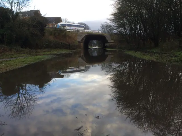 Flooding in Slip End