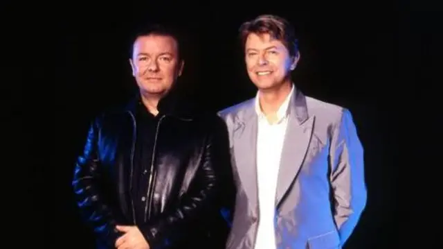 Ricky Gervais with David Bowie (2006)