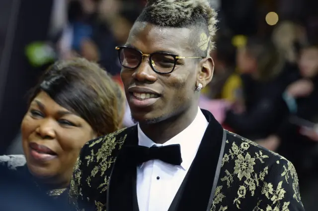 Juventus striker Paul Pogba